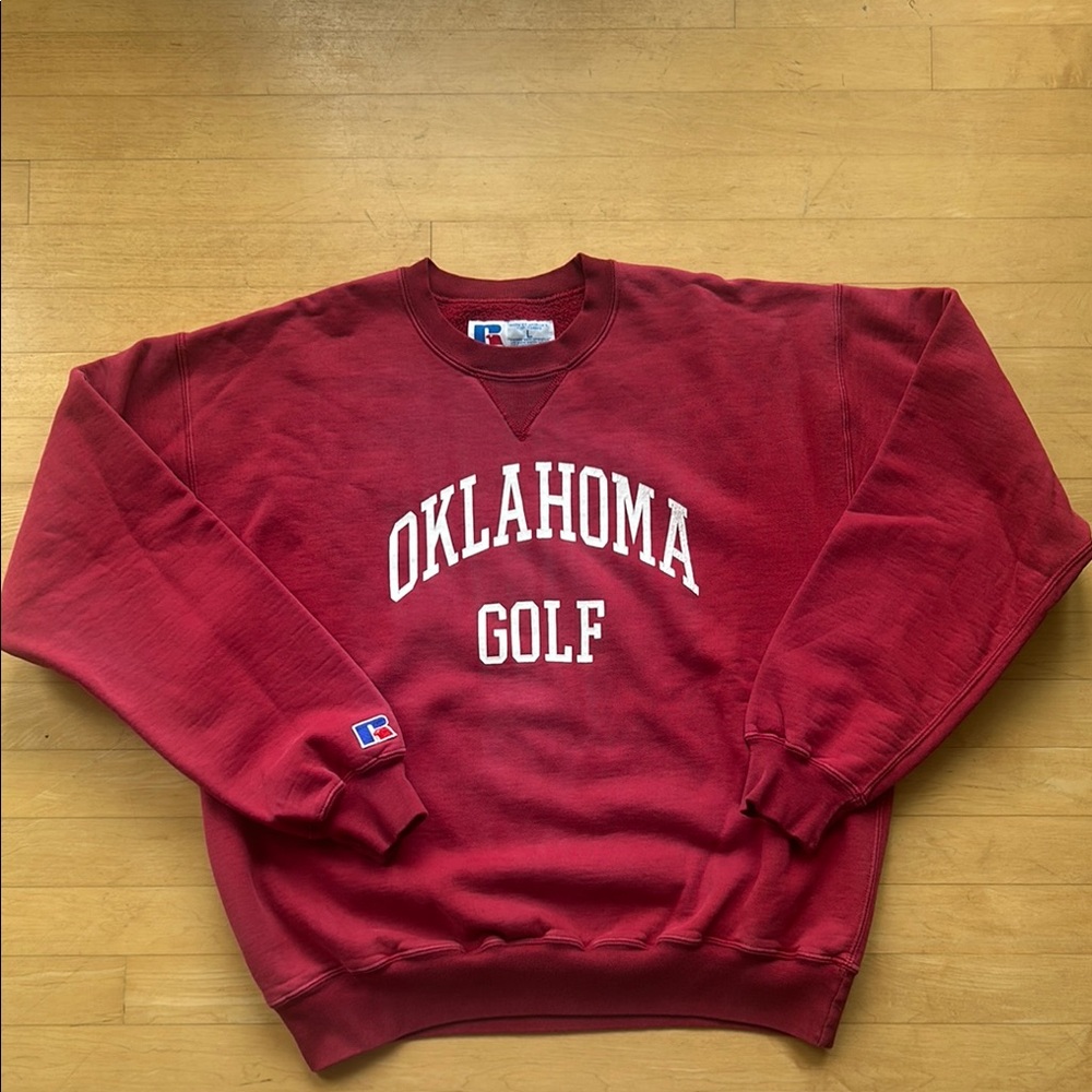 Oklahoma Sooners Retro Golf Crewneck